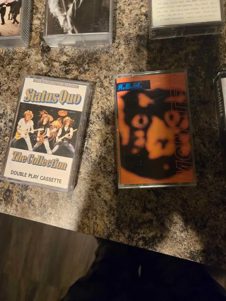 Rem , u2 , status quo , the hangmen, blue rodeo cassette image indicator(3)