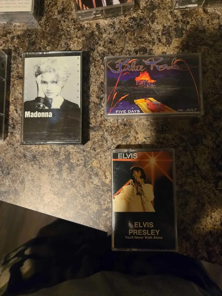 Rem , u2 , status quo , the hangmen, blue rodeo cassette image indicator(5)