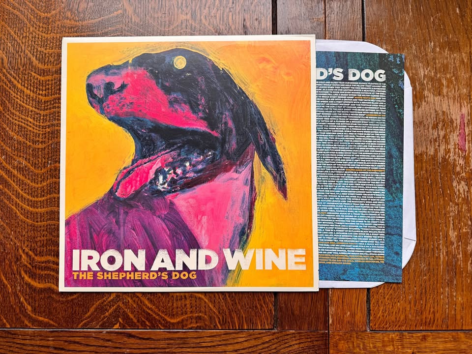 Vinyl Record: Iron And Wine "The Shepherd's Dog"