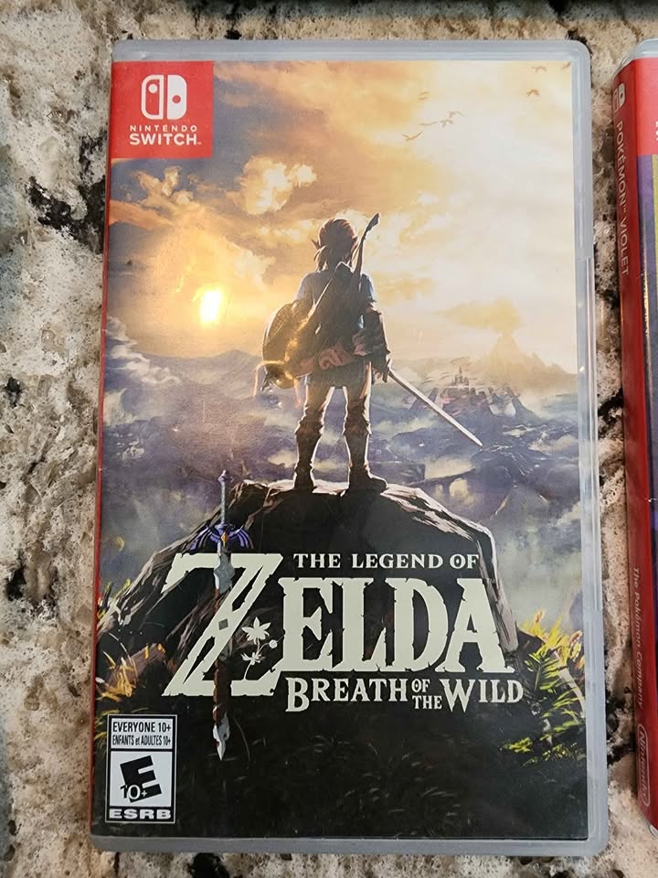 Nintendo Switch/Zelda Controller/2 Games - photo 5