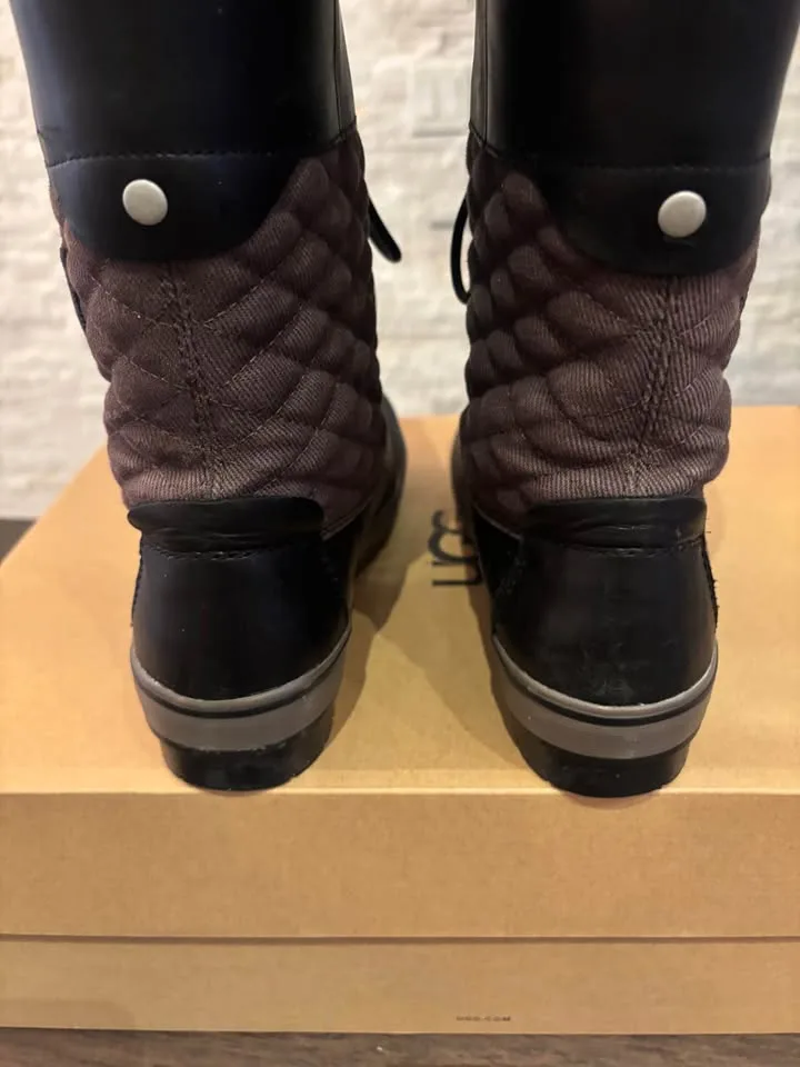 UGG Brynn Waterproof Leather Boots size 8 image indicator(8)