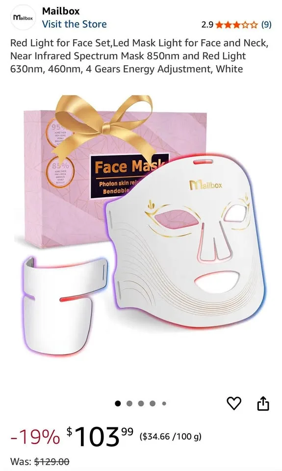 New MAILBOX Red Light for Face Set thumbnail