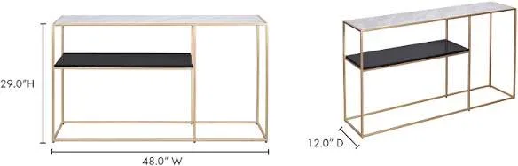 Brand New Mira Console Table -Marble Top image indicator(3)