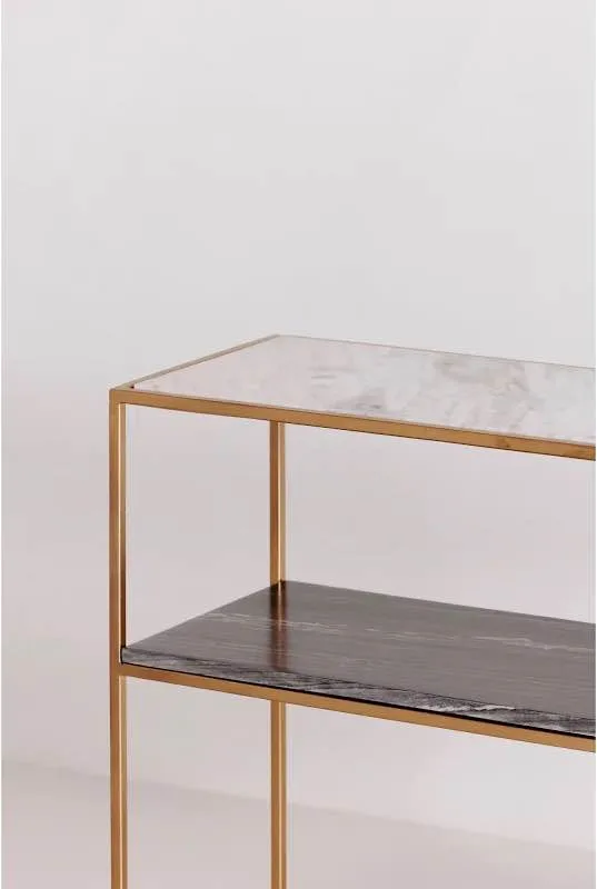 Brand New Mira Console Table -Marble Top image indicator(4)