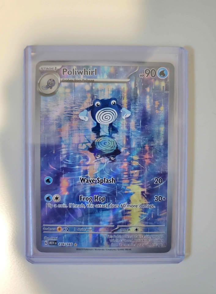 Pokémon 151 Poliwhirl Illustration Rare
