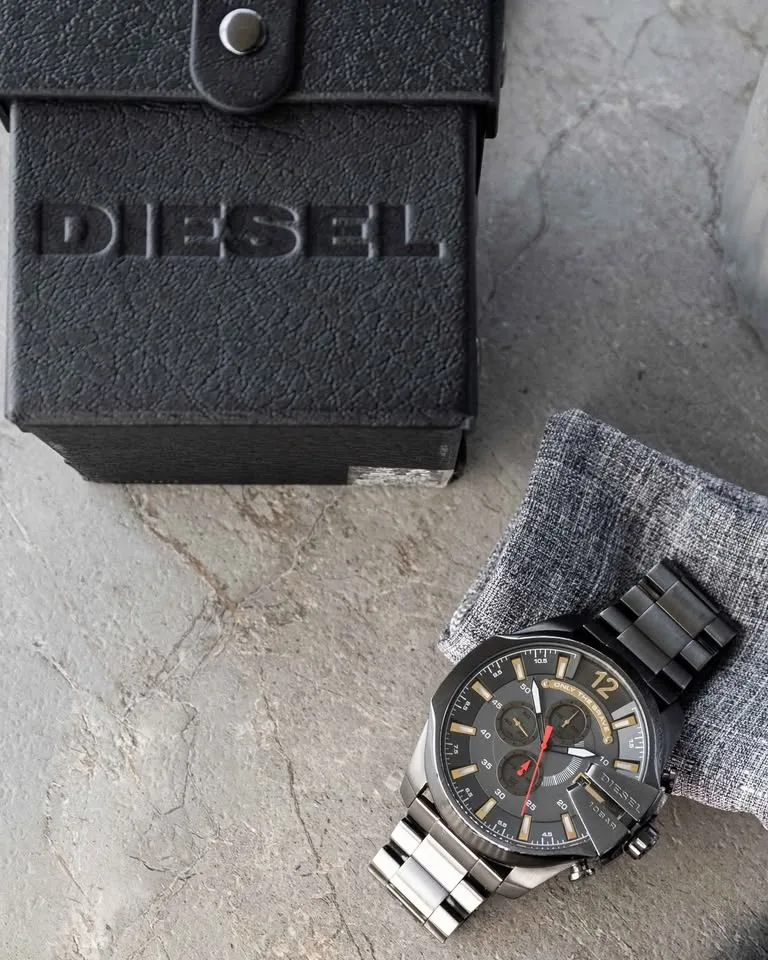 Diesel DZ4421 Gunmetal Chronograph Watch image indicator(4)