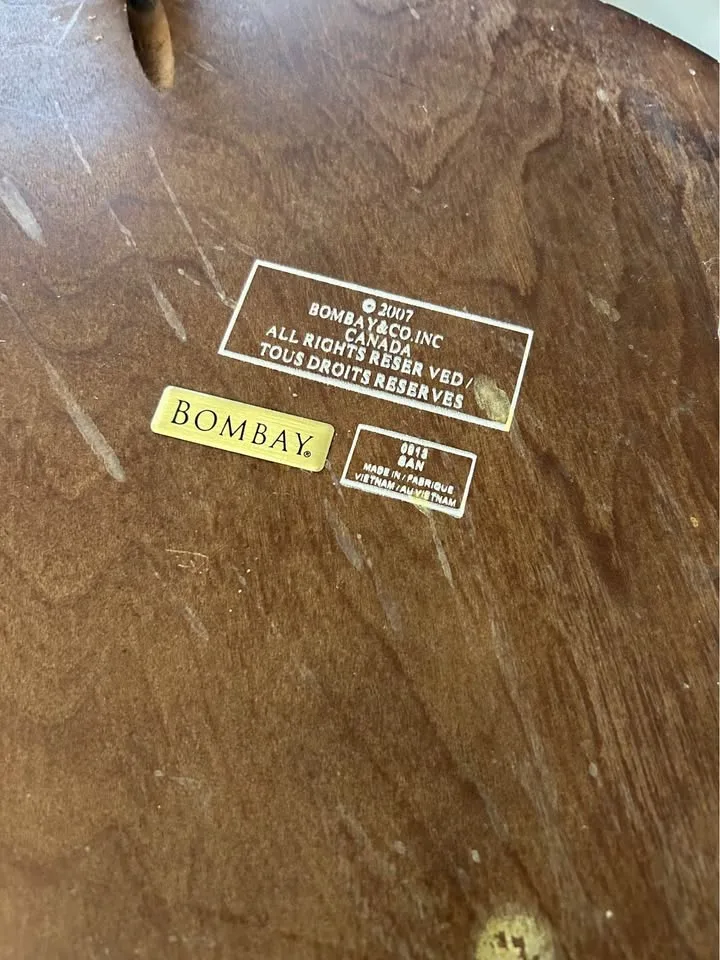 Bombay Solid Wood End Table image indicator(2)