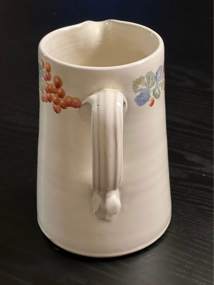 Nicola Fasano Ceramic Pitcher 7.5” Made In Italy - photo 2