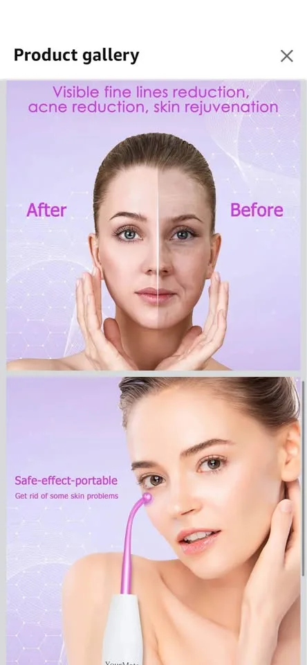 Facial light therapy wand image indicator(6)