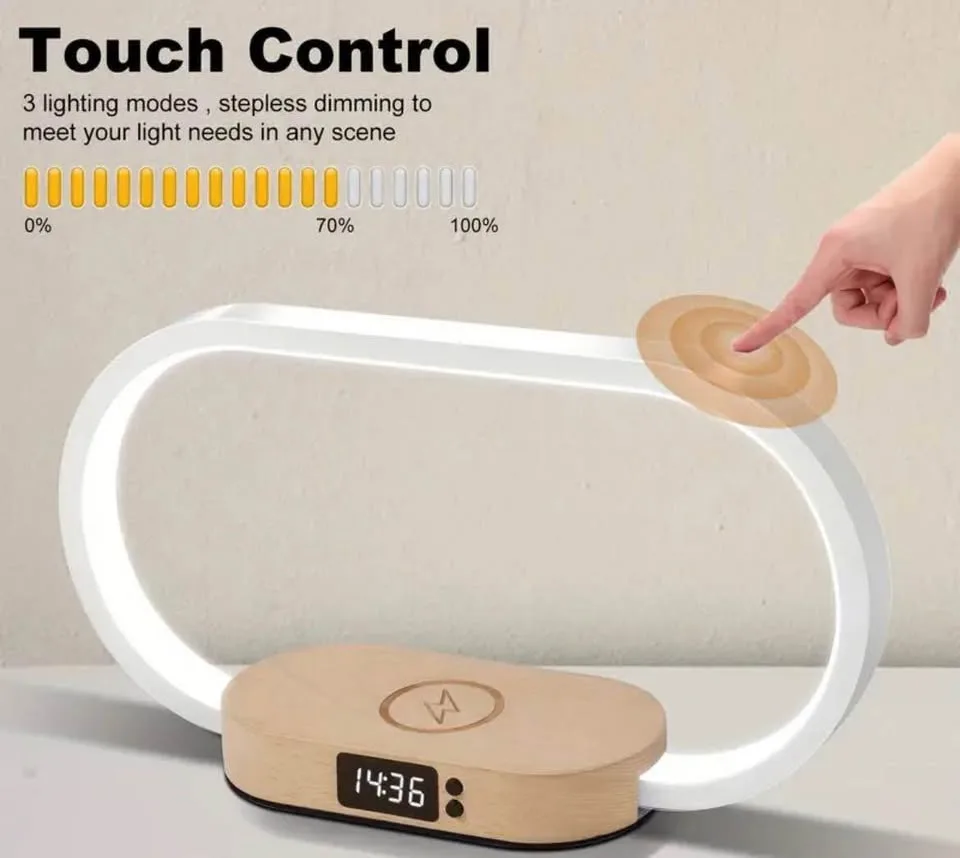 LED Lamp with Charger Pad image indicator(4)