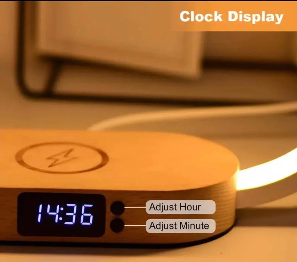 LED Lamp with Charger Pad image indicator(6)