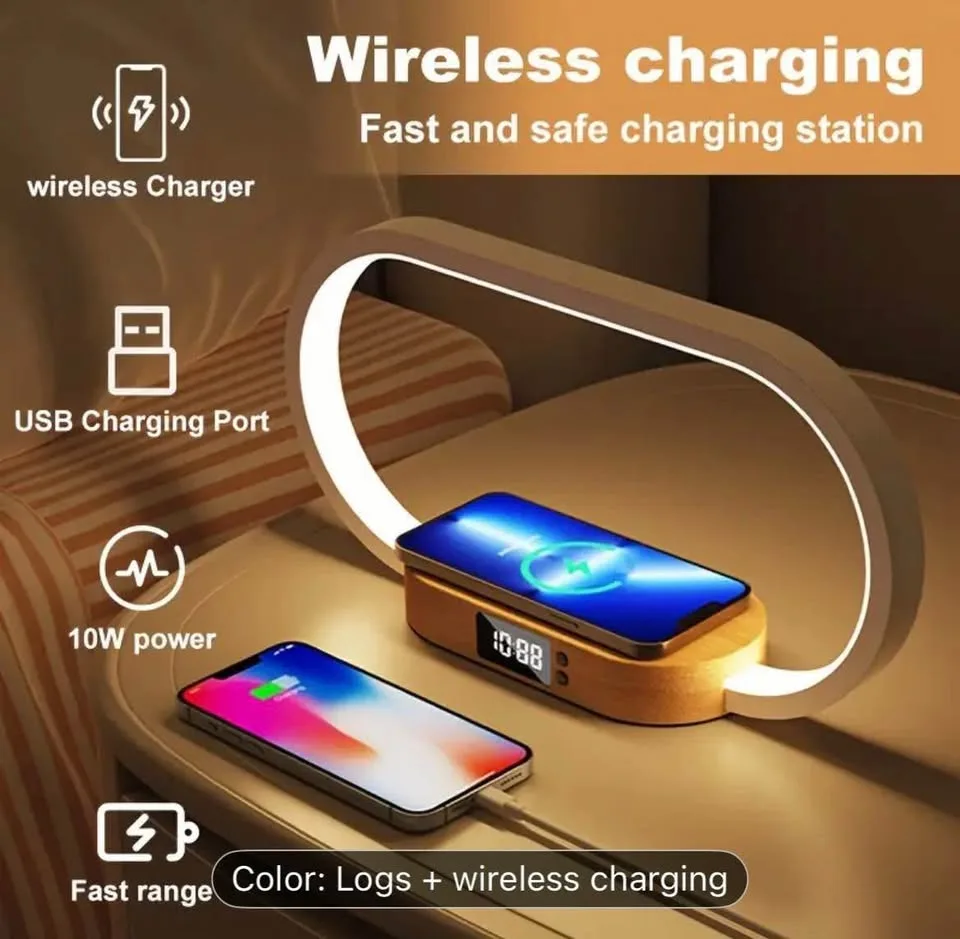 LED Lamp with Charger Pad image indicator(7)