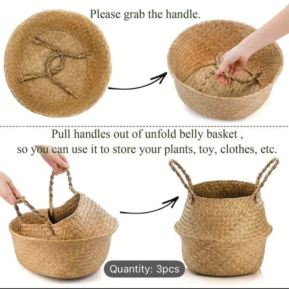 3Set  Storage Basket image indicator(7)