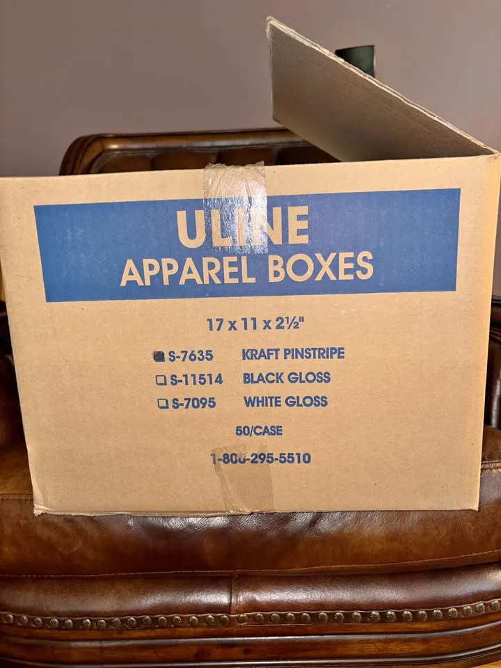 ULINE Apparel Boxes thumbnail