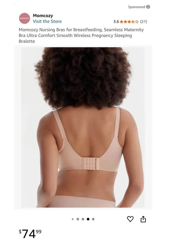 Momcozy Nursing Bra XL image indicator(5)