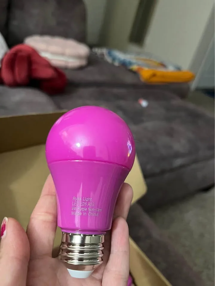 Light Bulbs purple image indicator(3)