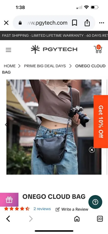 Cloud bag ( black ) thumbnail