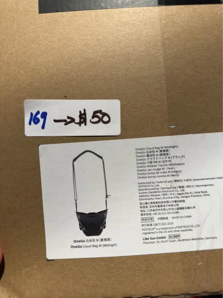 Cloud bag ( black ) image indicator(3)