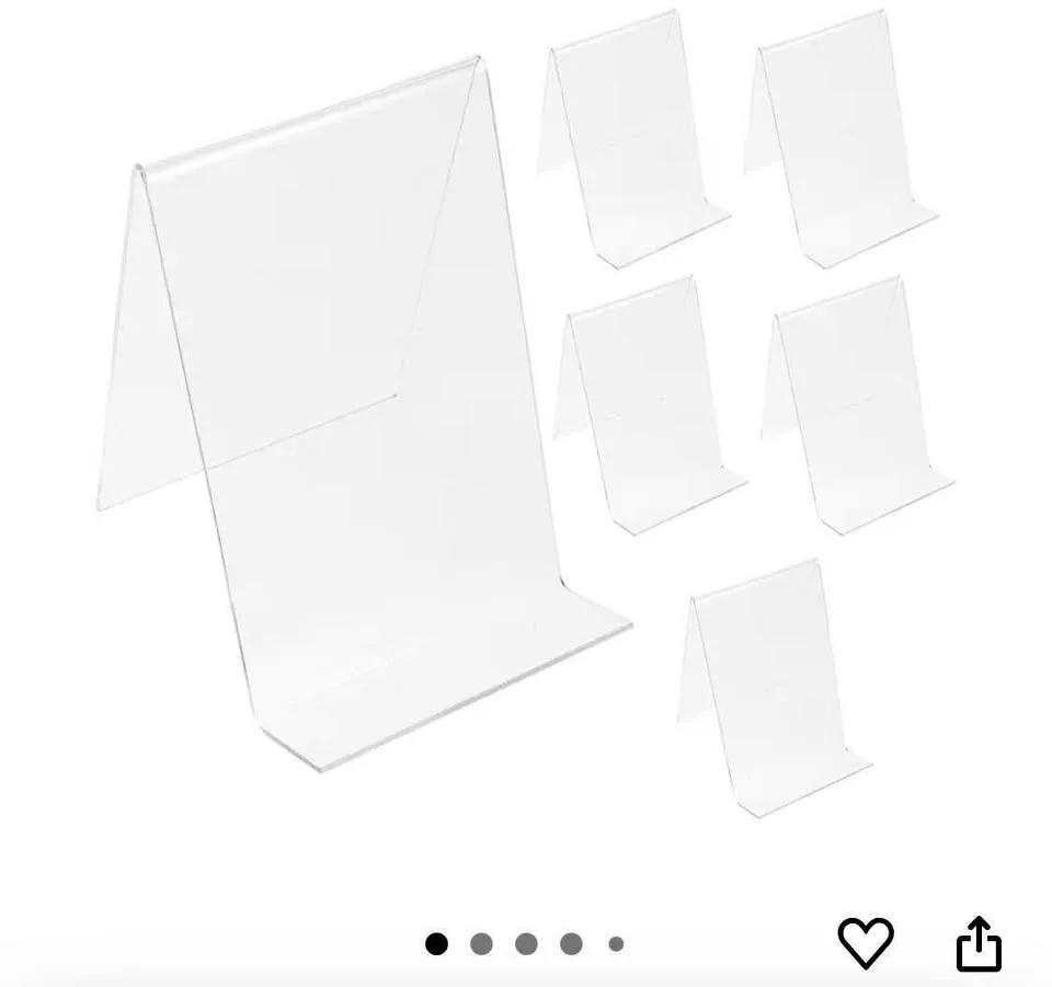 Cabilock 5 Pack Acrylic Display Stand thumbnail