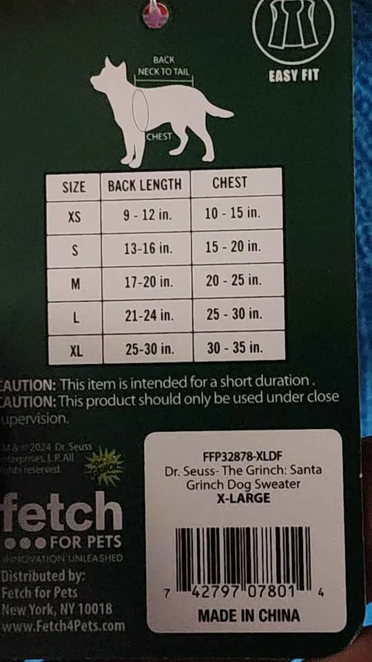 XL UGLY SWEATER FOR DOGS image indicator(2)