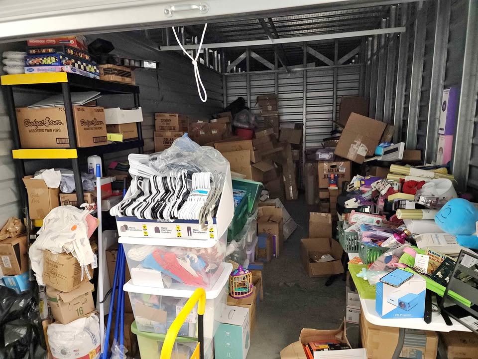 STORAGE SALE AND MYSTERY BOXES
