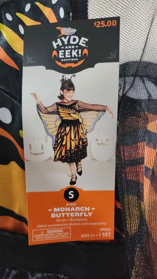 All 5 GIRLS HALLOWEEN Costume size S, 2T-3T, M, 4T-5T , L image indicator(2)