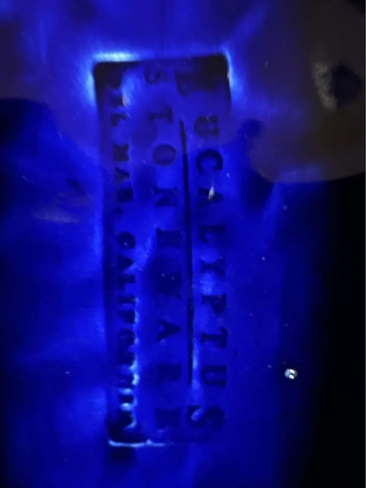 Eucalyptus Stoneware Cobalt Blue Woven Bread Bowl Basket image indicator(6)