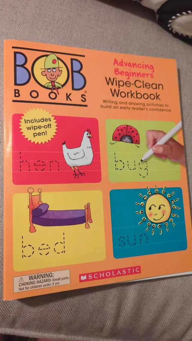 Scholastic Bob Books Advancing Beginners Workbook thumbnail