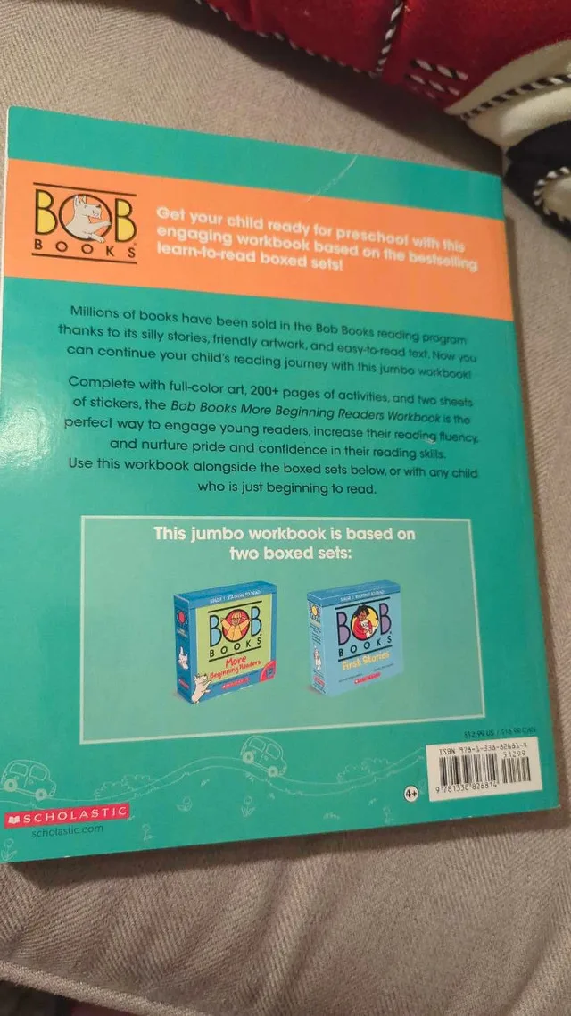 Scholastic Bob Books More Beginning Readers Workbook image indicator(2)