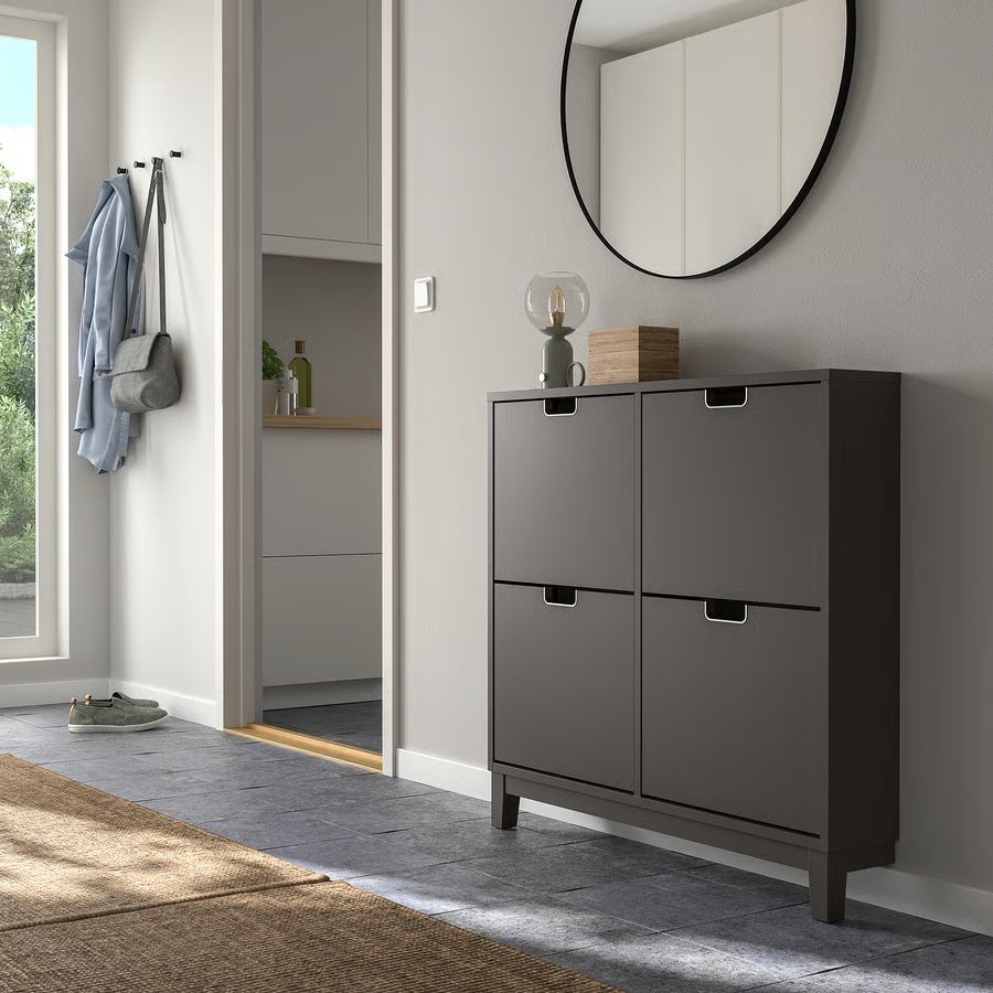 Shoe cabinet with 4 compartments - photo 4