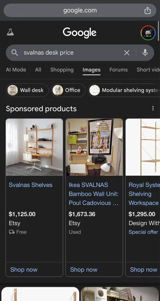 Svalnas Shelves -Two sets - DM your offer image indicator(3)