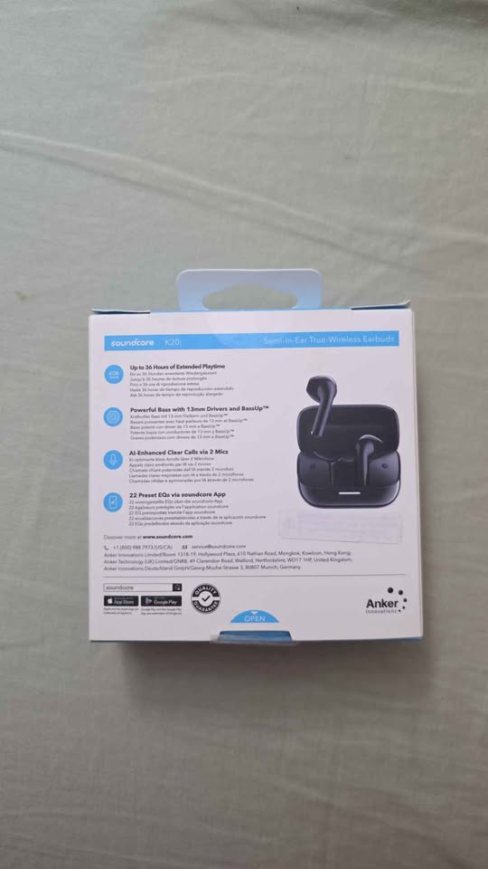 Soundcore earbuds K20i **Brand New never used** - photo 2