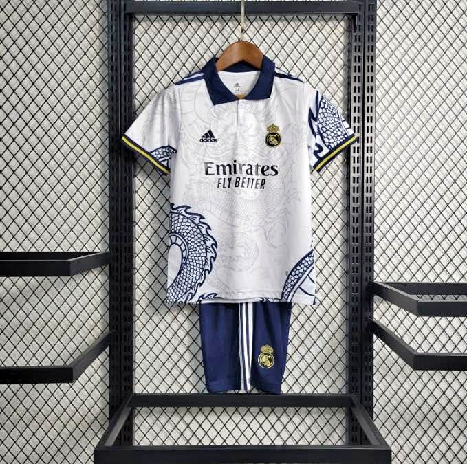 Real Madrid Special Edition White Dragon Jersey