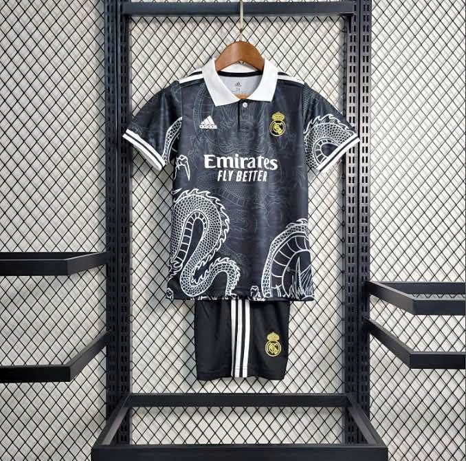 Real Madrid Black Dragon Jersey