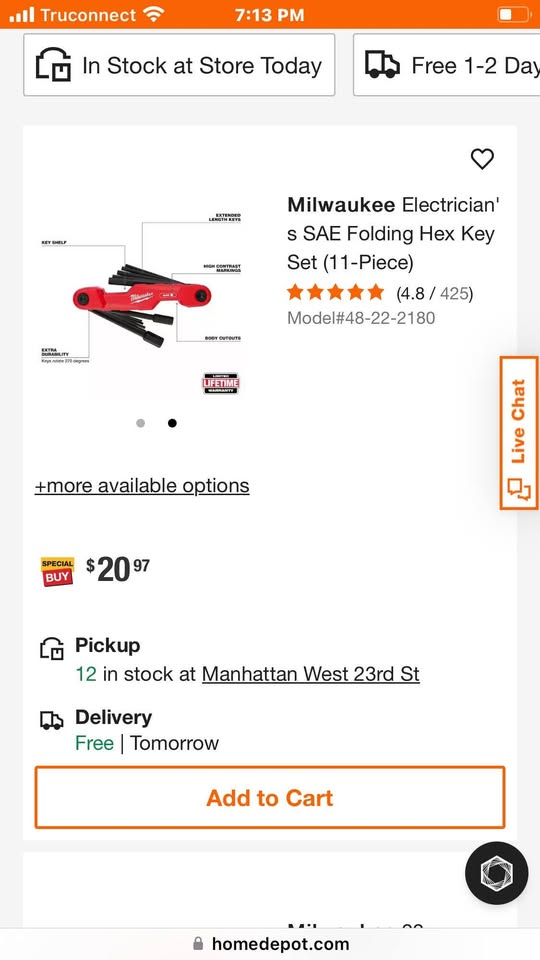 Milwaukee Hex Keys Set - photo 3
