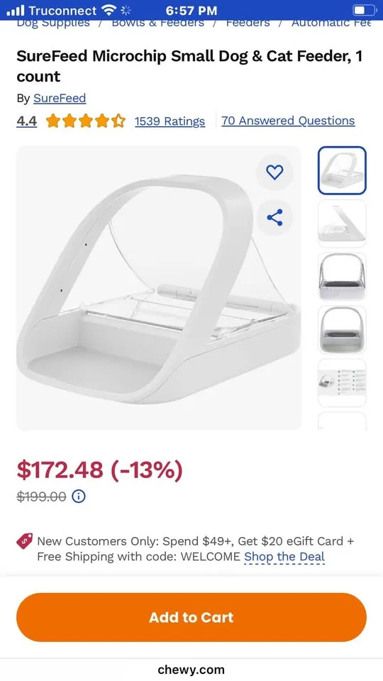 SUREFEED Microchip Pet Feeder image indicator(2)