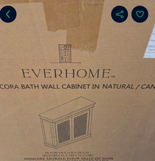 Bathroom Wall medicine Cabinet