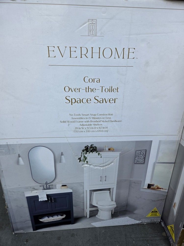 New Solid Wood Bathroom Furniture Unopened In Box.