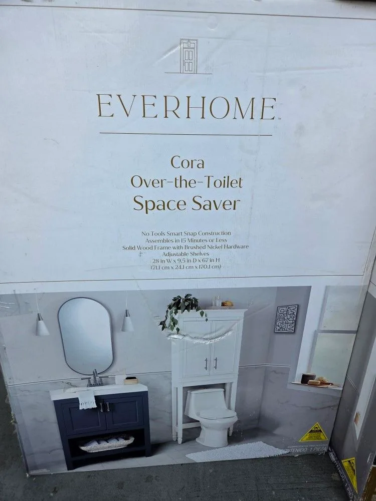 New Solid Wood Bathroom Furniture Unopened In Box.