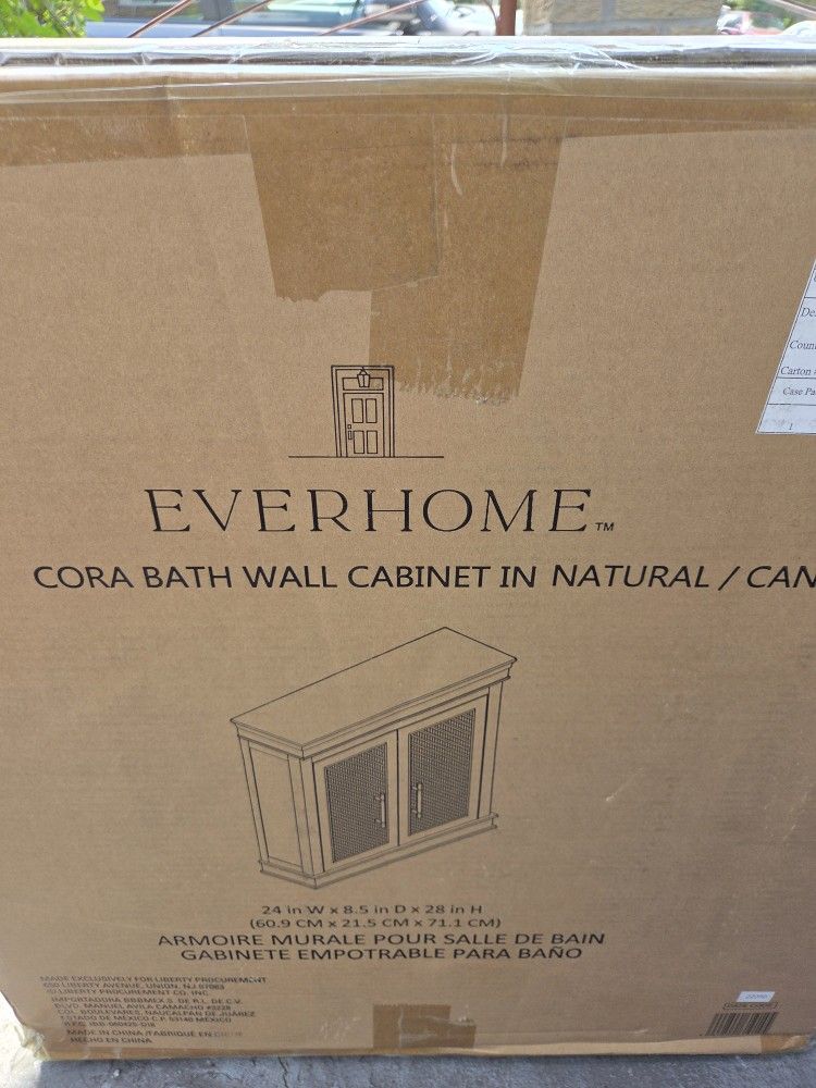 New Solid Wood Bathroom Furniture Unopened In Box. - photo 3