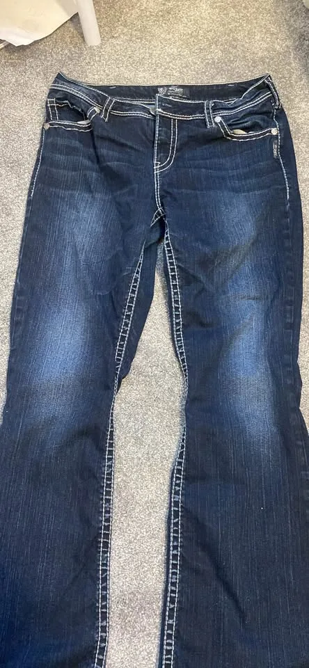 Low rise slivers jeans image indicator(2)