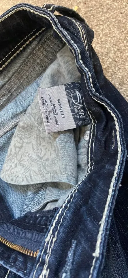 Low rise slivers jeans image indicator(3)