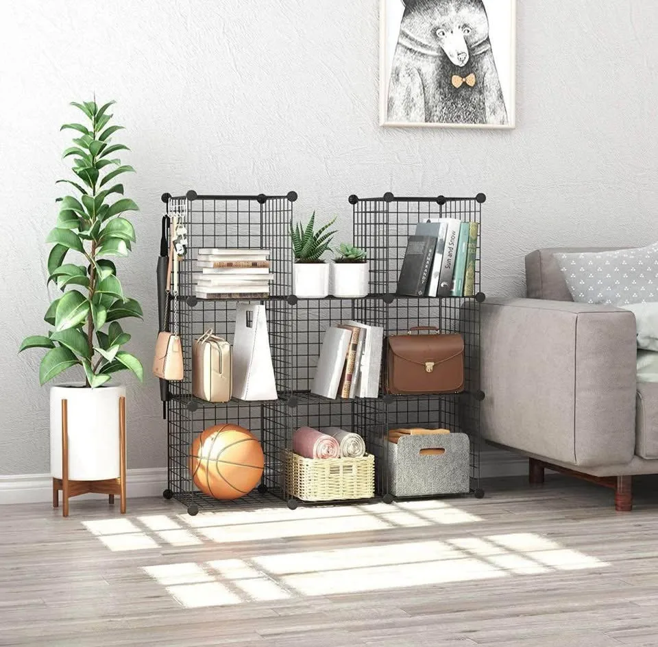 C&AHOME Wire Storage Cubes - 8 Cube Organizer image indicator(5)