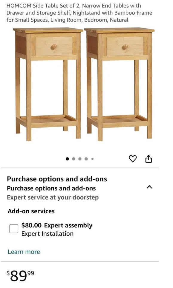 Side Table / Storage image indicator(8)