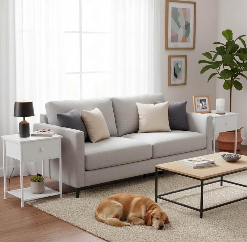 New Nightstand Set of 2 – Sturdy, Stylish & Space-Smart! - photo 2
