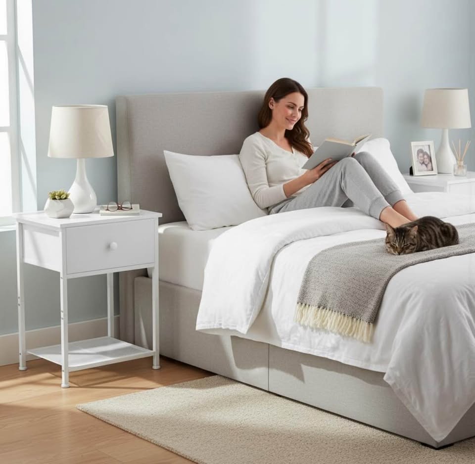 New Nightstand Set of 2 – Sturdy, Stylish & Space-Smart! - photo 4