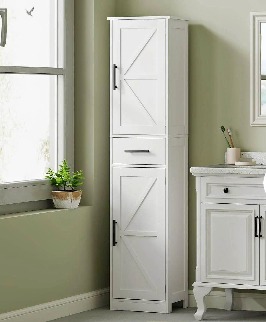 New 67 “ bathroom pantry cabinet