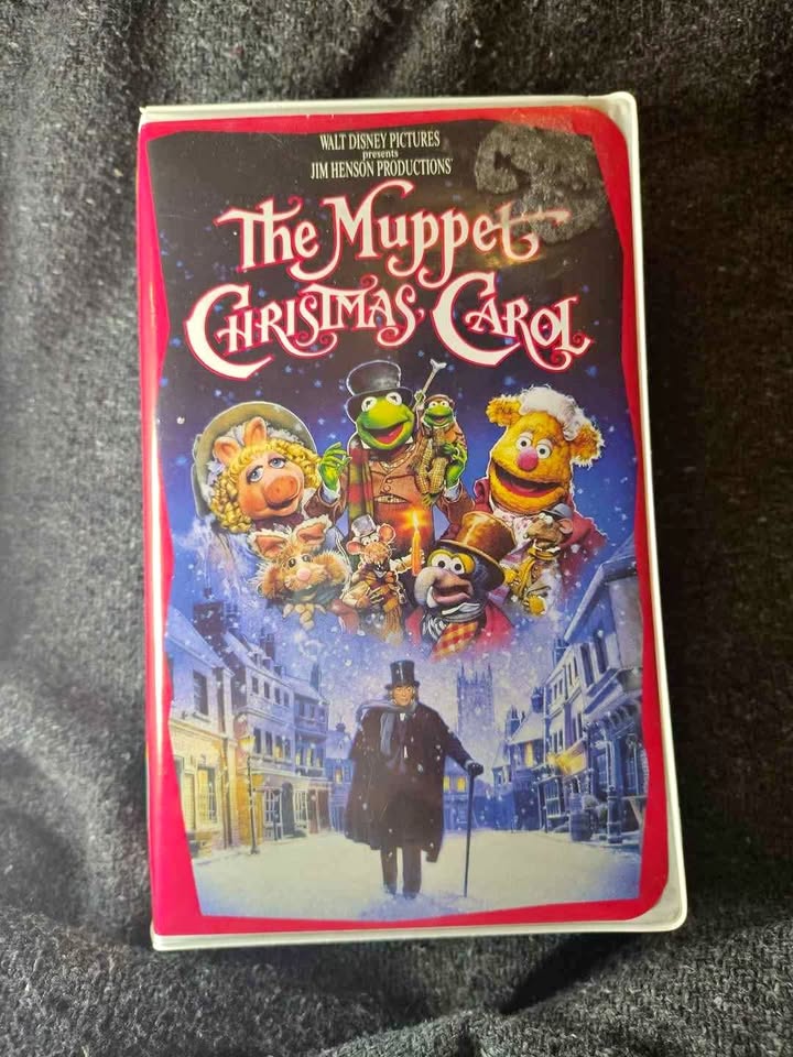 Vhs the Muppet Christmas carol