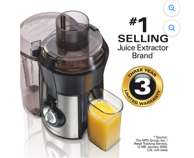 Brand New Hamilton Beach Juice Extractor - photo 3