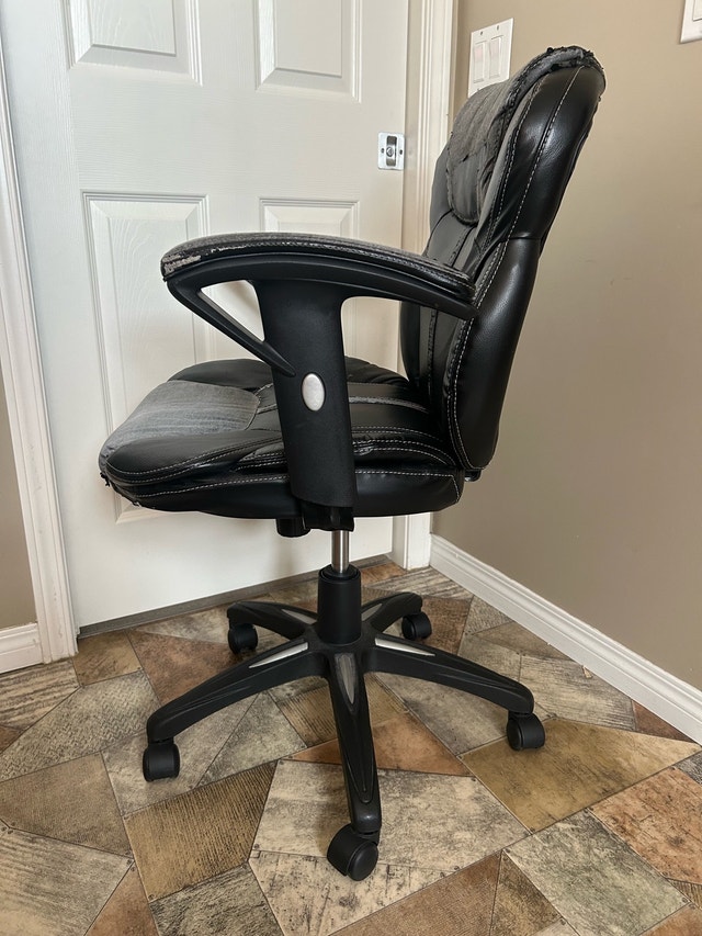 Swivel Home Office Study Desk Chair with Armrests - photo 5